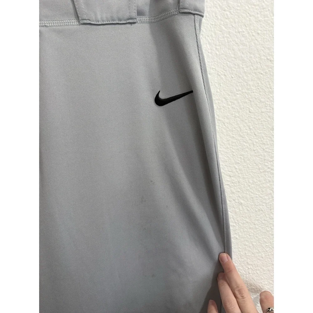 Nike Vapor Elite Baseball Softball Pants Size‎ Large Gray Men's Sport
